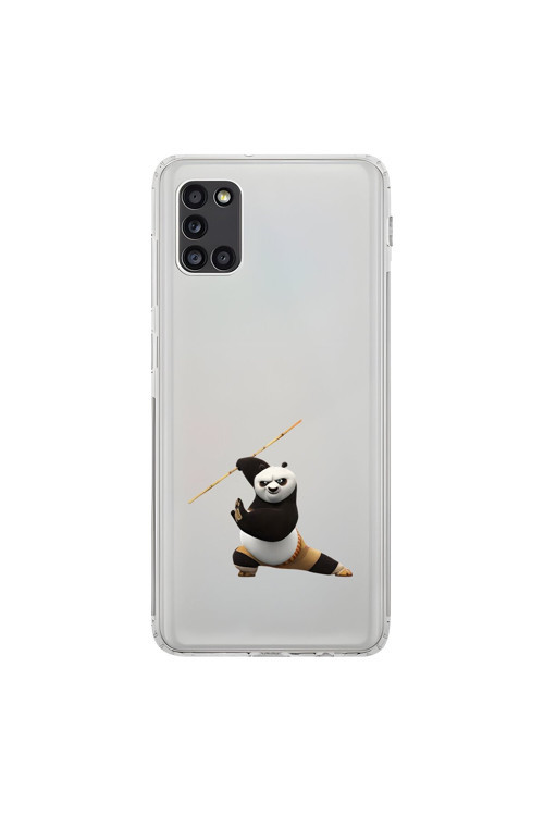 Samsung Galaxy A31 Uyumlu Şeffaf Kılıf Cartoon 7 Tasarımlı