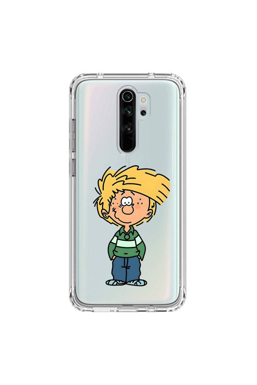 Xiaomi Redmi Note 8 Pro Uyumlu Şeffaf Kılıf Cartoon 2 Tasarımlı