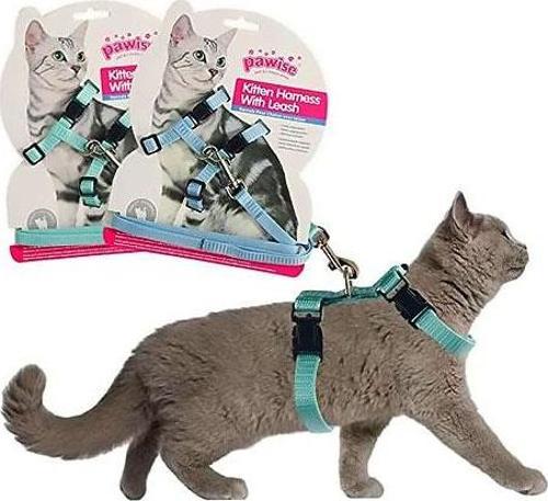 Kedi Göğüs T.(14.5-2518-30Cm) Yeşil-Mavi S