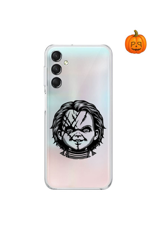 Ppkin Dali Design Samsung Galaxy A14 Uyumlu Şeffaf Kılıf Horror 4 Tasarımlı