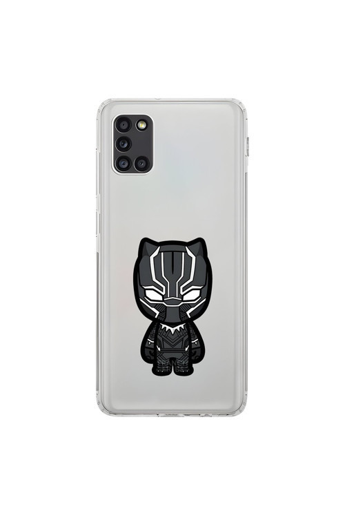 Samsung Galaxy A31 Uyumlu Şeffaf Kılıf Chibi 6 Tasarımlı