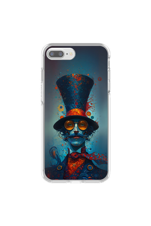 İphone 8 Plus Uyumlu Şeffaf Kılıf Tablo 3 Tasarımlı