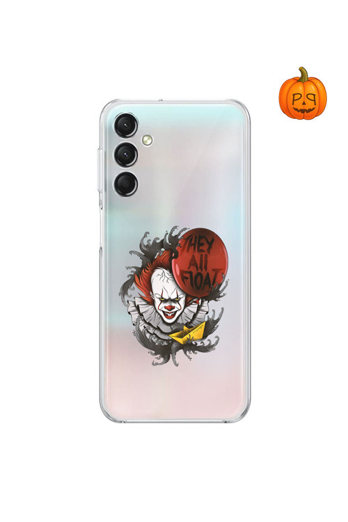 Ppkin Dali Design Samsung Galaxy A14 Uyumlu Şeffaf Kılıf Horror 1 Tasarımlı
