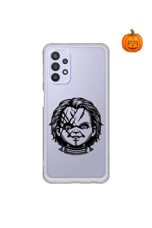 Ppkin Dali Design Samsung Galaxy A32 Uyumlu Şeffaf Kılıf Horror 4 Tasarımlı