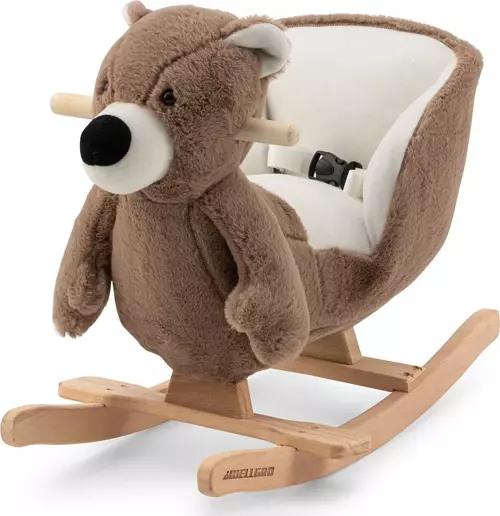 Ayıcık Ahşap Sallanan Oyuncak