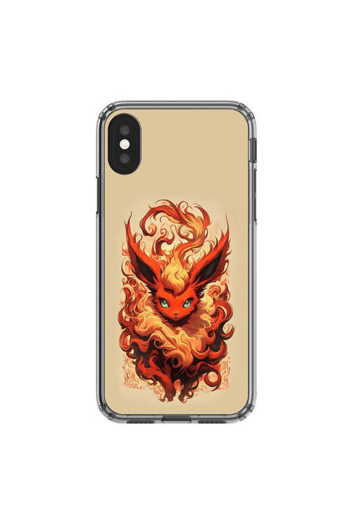 İphone Xs Max Uyumlu Şeffaf Kılıf Pokemon 6 Tasarımlı