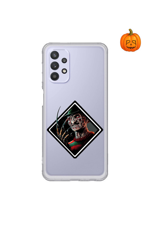 Ppkin Dali Design Samsung Galaxy A32 Uyumlu Şeffaf Kılıf Horror 2 Tasarımlı