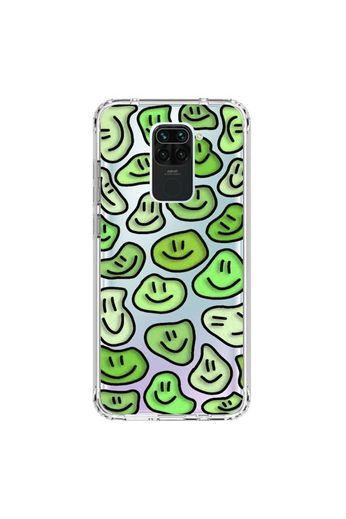 Xiaomi Redmi Note 9 Uyumlu Şeffaf Kılıf Wallpaper 9 Tasarımlı