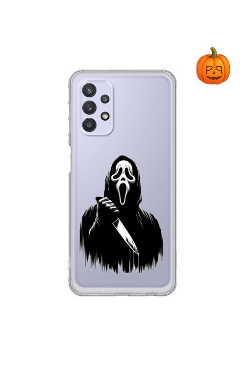 Ppkin Dali Design Samsung Galaxy A32 Uyumlu Şeffaf Kılıf Horror 3 Tasarımlı