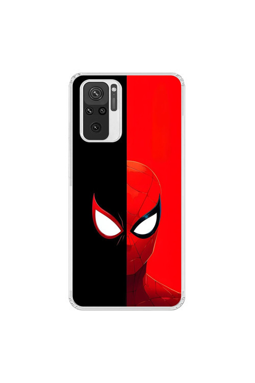 Xiaomi Redmi Note 10 Uyumlu Şeffaf Kılıf Spider-Man 2 Tasarımlı