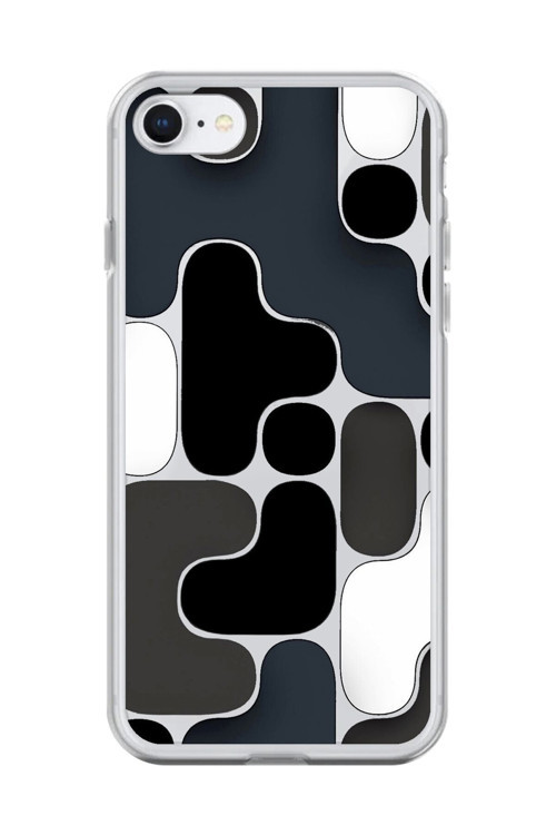 İphone 6 Uyumlu Şeffaf Kılıf Şeffaf Wallpaper 1 Tasarımlı
