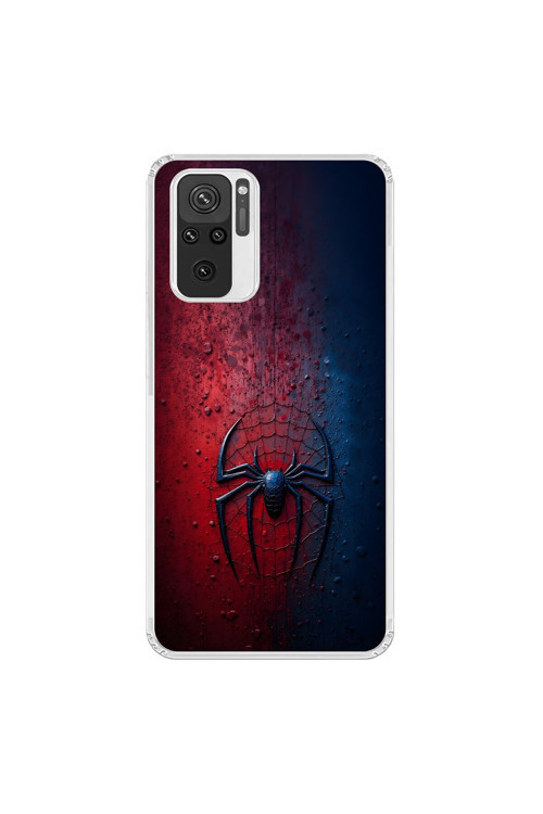 Xiaomi Redmi Note 10 Uyumlu Şeffaf Kılıf Spider-Man 3 Tasarımlı