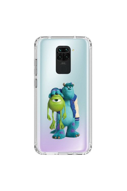 Xiaomi Redmi Note 9 Uyumlu Şeffaf Kılıf Cartoon 15 Tasarımlı