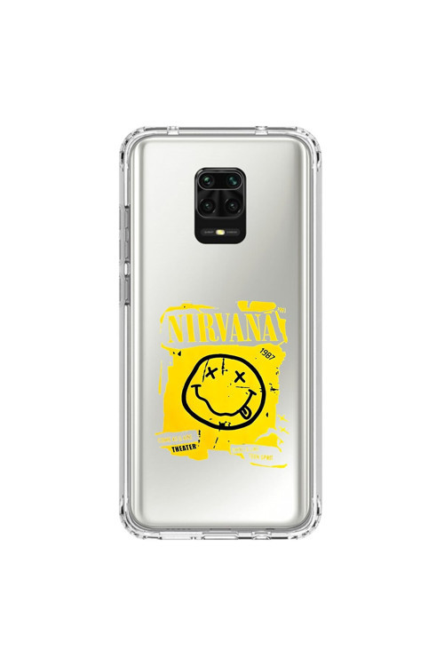 Xiaomi Redmi Note 9 Pro Uyumlu Şeffaf Kılıf Nirvana Tasarımlı