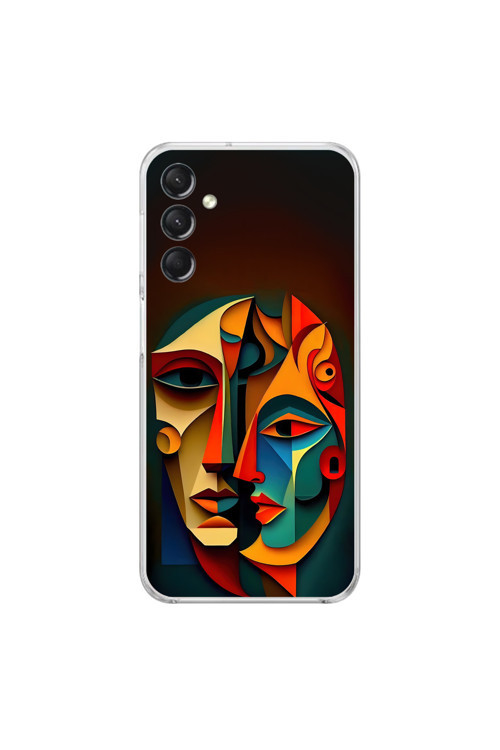 Samsung Galaxy A24 Uyumlu Şeffaf Kılıf Tablo 6 Tasarımlı