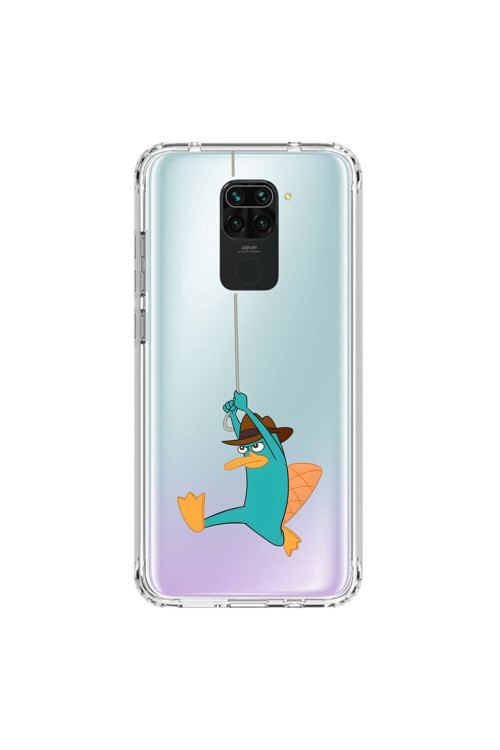 Xiaomi Redmi Note 9 Uyumlu Şeffaf Kılıf Cartoon 11 Tasarımlı