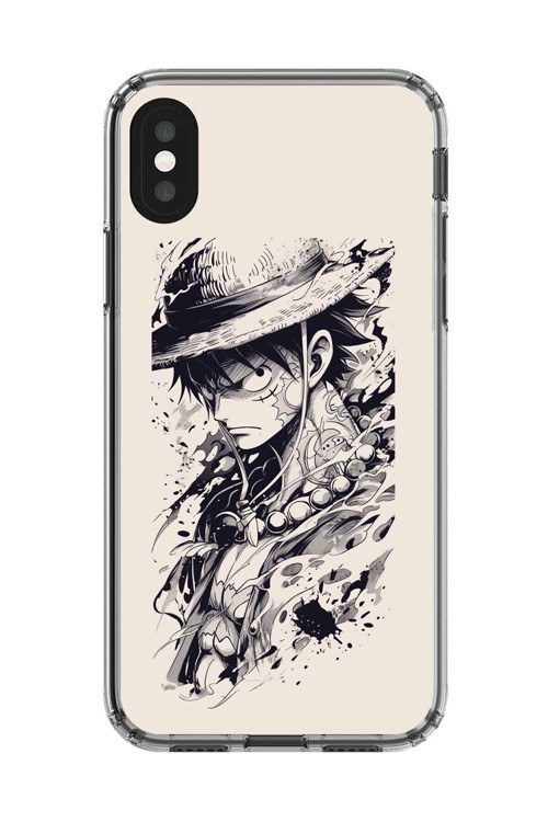 İphone Xs Uyumlu Şeffaf Kılıf One Piece Tasarımlı 1