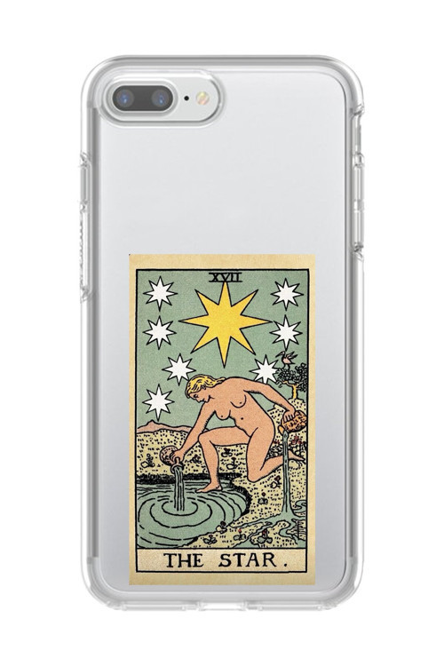 İphone 8 Plus Uyumlu Şeffaf Kılıf The Star Tasarımlı