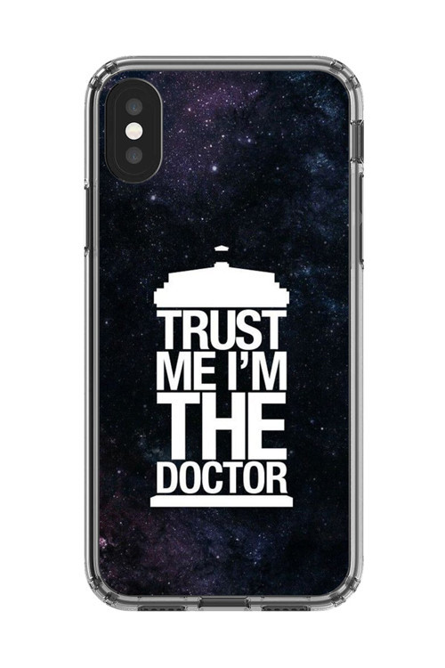 İphone Xs Max Uyumlu Şeffaf Kılıf Doctor Who Tasarımlı
