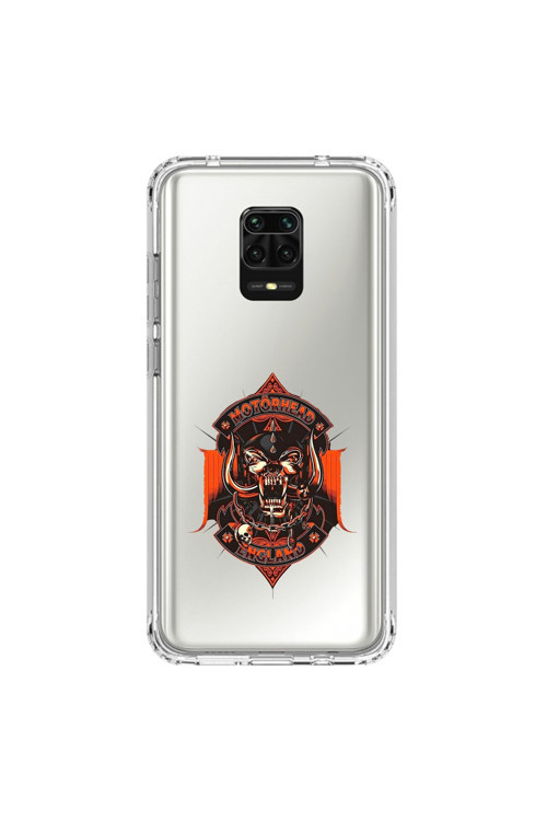 Xiaomi Redmi Note 9 Pro Uyumlu Şeffaf Kılıf Motörhead Tasarımlı
