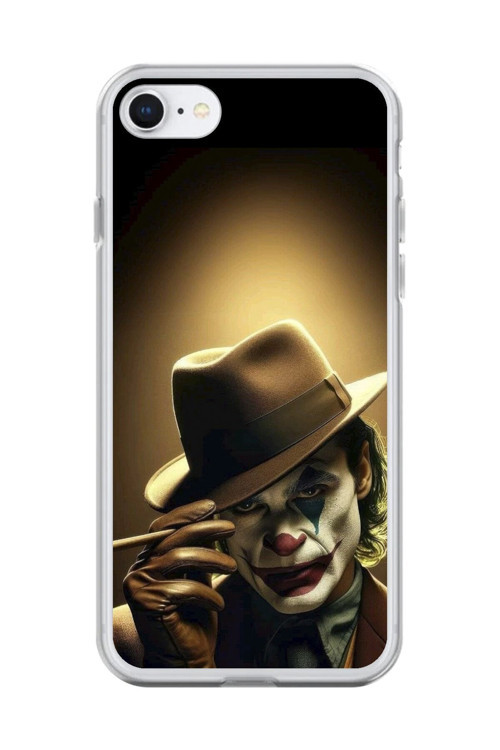 İphone 6S Uyumlu Şeffaf Kılıf Joker Tasarımlı