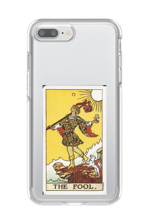İphone 8 Plus Uyumlu Şeffaf Kılıf The Fool Tasarımlı