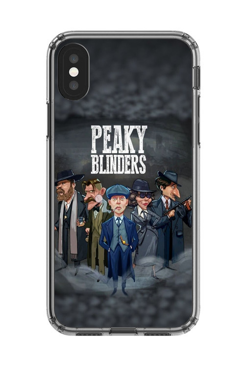 İphone Xs Max Uyumlu Şeffaf Kılıf Peaky Blinders Tasarımlı