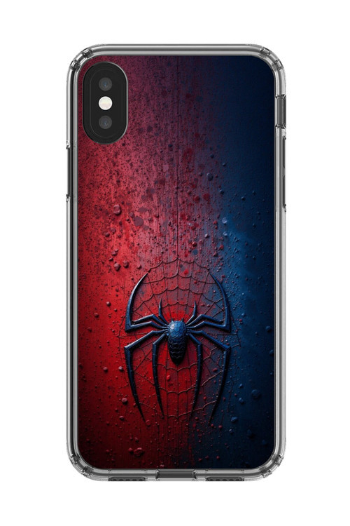 İphone X Uyumlu Şeffaf Kılıf Spider-Man 3 Tasarımlı