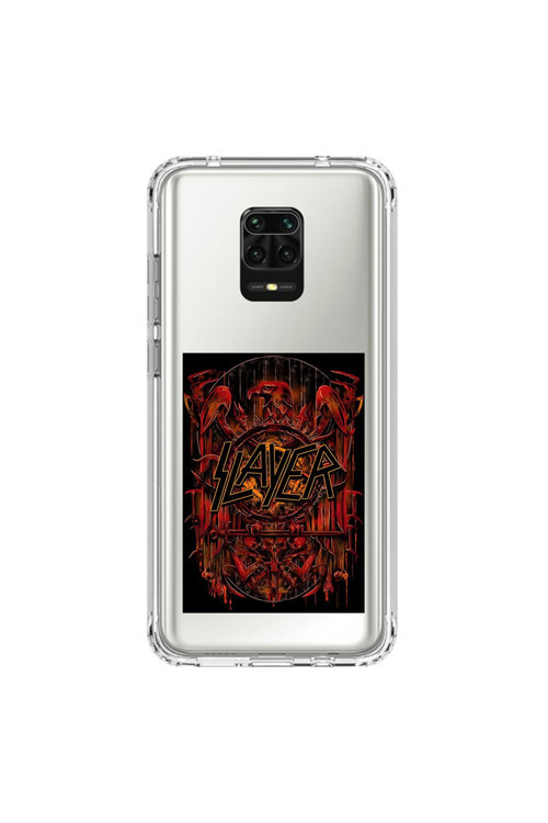Xiaomi Redmi Note 9 Pro Uyumlu Şeffaf Kılıf Slayer Tasarımlı