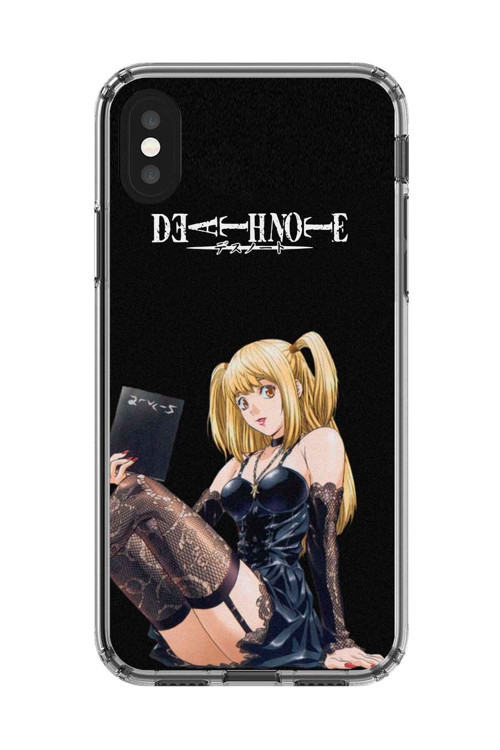 İphone X Uyumlu Şeffaf Kılıf Misa Tasarımlı