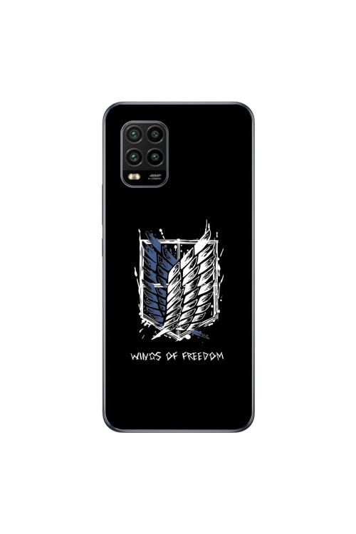 Xiaomi Mi 10 Lite Uyumlu Şeffaf Kılıf Attack On Titan 1 Tasarımlı