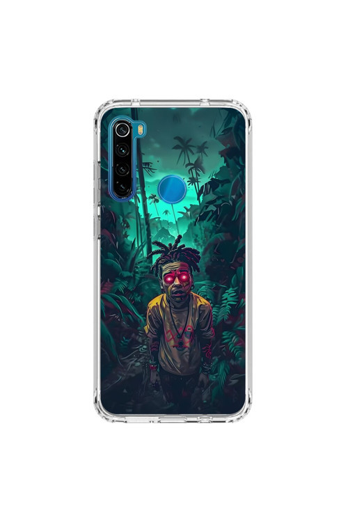 Xiaomi Redmi Note 8 Uyumlu Şeffaf Kılıf Aesthetic 7 Tasarımlı