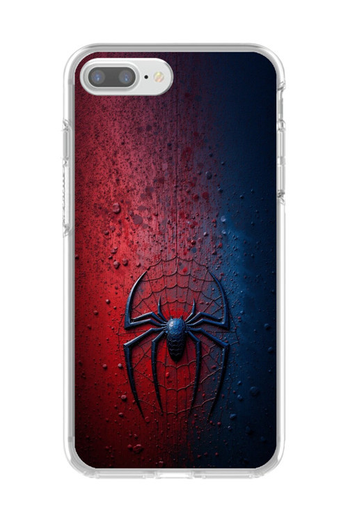 İphone 7 Plus Uyumlu Şeffaf Kılıf Spider-Man 3 Tasarımlı