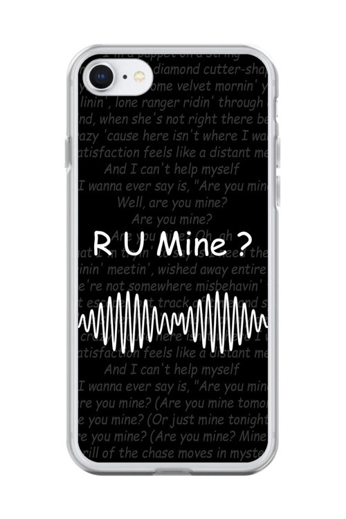 İphone 6 Plus Uyumlu Şeffaf Kılıf R U Mine Couple (Çift) Tasarımlı