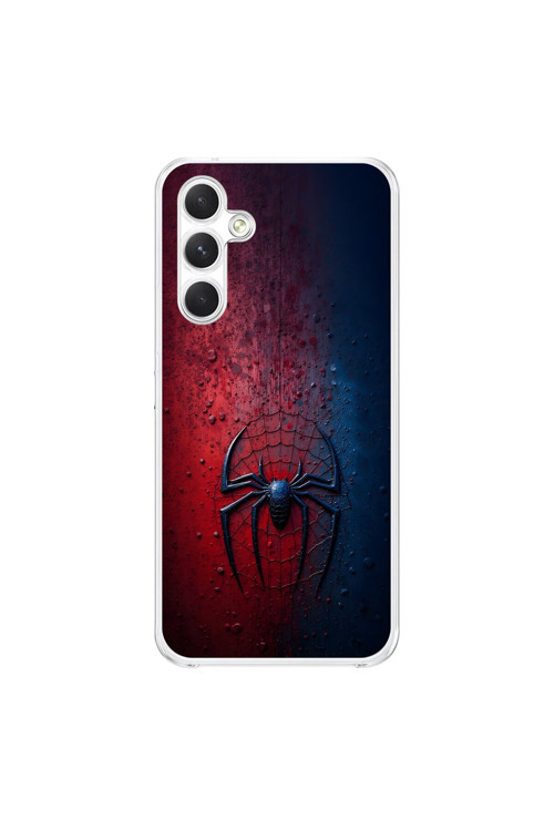 Samsung Galaxy A34 Uyumlu Şeffaf Kılıf Spider-Man 3 Tasarımlı
