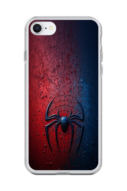 İphone 6 Plus Uyumlu Şeffaf Kılıf Spider-Man 3 Tasarımlı
