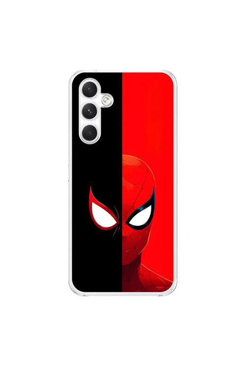Samsung Galaxy A34 Uyumlu Şeffaf Kılıf Spider-Man 2 Tasarımlı
