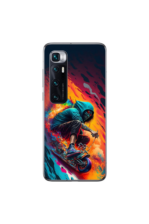 Xiaomi Mi 10 Pro Uyumlu Şeffaf Kılıf Aesthetic 5 Tasarımlı