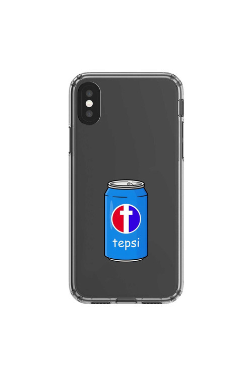 İphone Xs Max Uyumlu Şeffaf Kılıf Fast Food 1 Tasarımlı