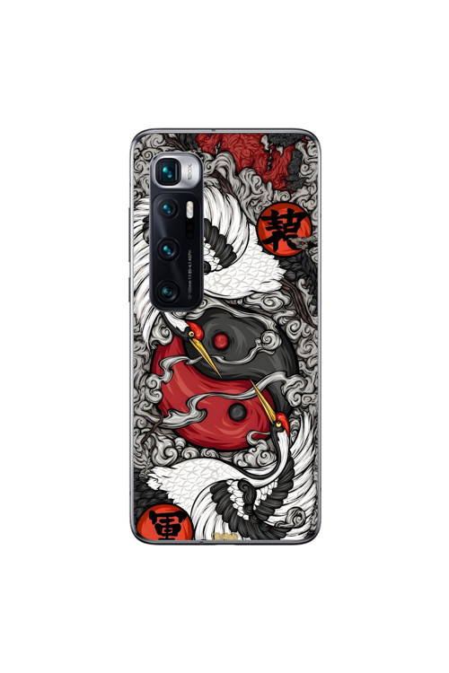 Xiaomi Mi 10 Pro Uyumlu Şeffaf Kılıf Aesthetic 4 Tasarımlı