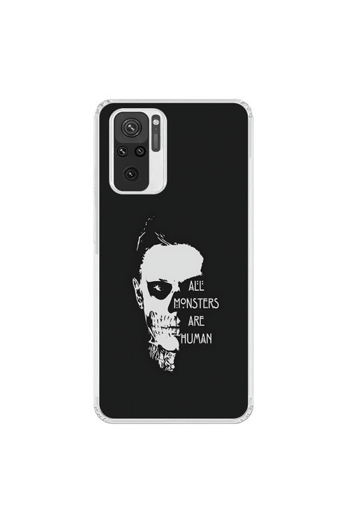 Xiaomi Redmi Note 10 Uyumlu Şeffaf Kılıf American Horror Story Tasarımlı