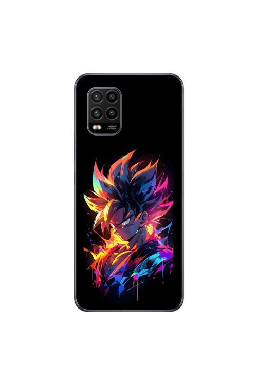 Xiaomi Mi 10 Lite Uyumlu Şeffaf Kılıf Dragon Ball-Z 2 Tasarımlı