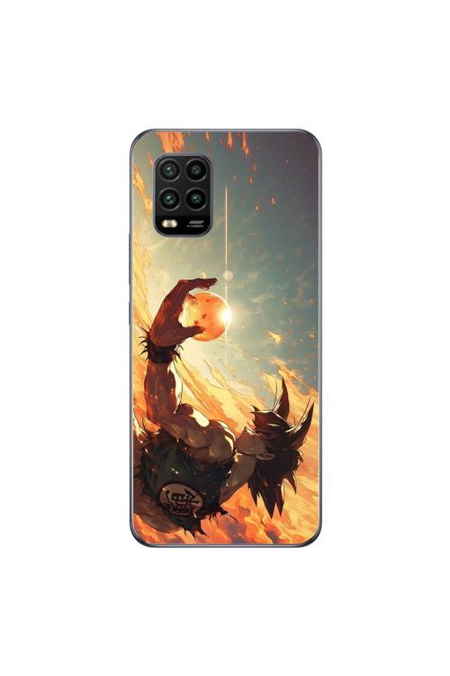 Xiaomi Mi 10 Lite Uyumlu Şeffaf Kılıf Dragon Ball-Z 3 Tasarımlı