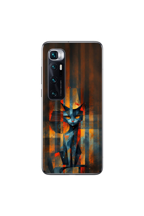 Xiaomi Mi 10 Pro Uyumlu Şeffaf Kılıf Aesthetic 2 Tasarımlı