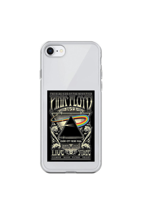 İphone 6 Uyumlu Şeffaf Kılıf Pink Floyd Tasarımlı