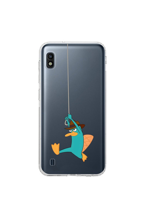 Samsung Galaxy A10 Uyumlu Şeffaf Kılıf Cartoon 11 Tasarımlı