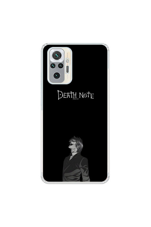 Xiaomi Redmi Note 10 Pro Uyumlu Şeffaf Kılıf Death Note 1 Tasarımlı