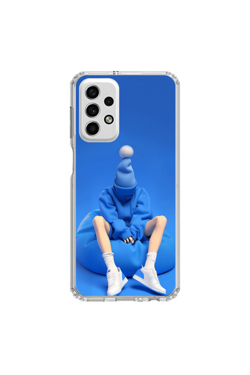 Samsung Galaxy A33 Uyumlu Şeffaf Kılıf No Face 5 Tasarımlı