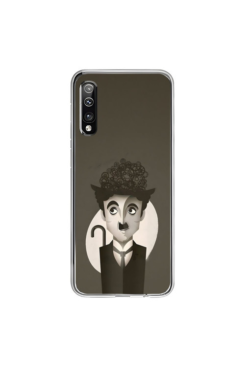 Samsung Galaxy A50 Uyumlu Şeffaf Kılıf Aesthetic 1 Tasarımlı