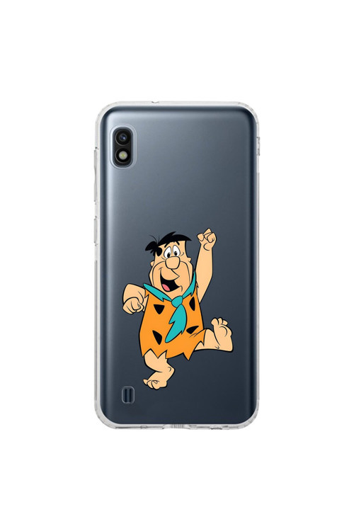 Samsung Galaxy A10 Uyumlu Şeffaf Kılıf Cartoon 3 Tasarımlı